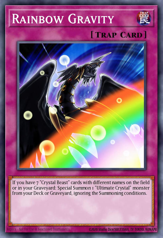 (065) YuGiOh TCG LODT: Light of Destruction Single: Rainbow Gravity (V.1 - Common)  Common