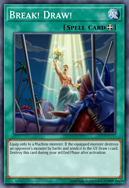 (042) YuGiOh TCG SBSC: Speed Duel: Scars of Battle Single: Break! Draw!  Common