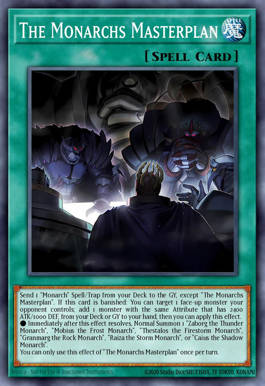 (DUAD061) YuGiOh TCG Duelist’s Advance Single: The Monarchs Masterplan  Common