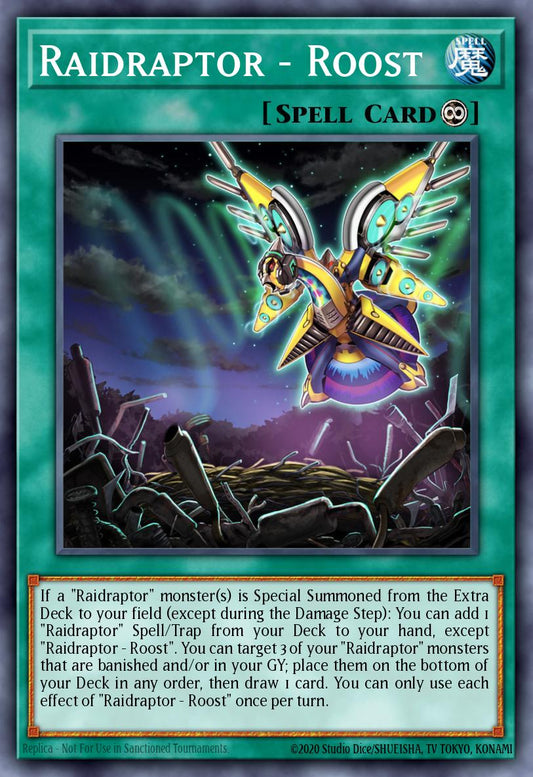 (057) YuGiOh TCG PHNI: Phantom Nightmare Single: Raidraptor - Roost  Common