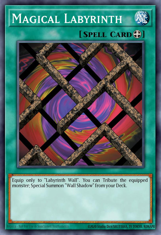 (231) YuGiOh TCG LCJW: Legendary Collection 4: Mega Pack Single: Magical Labyrinth  Common