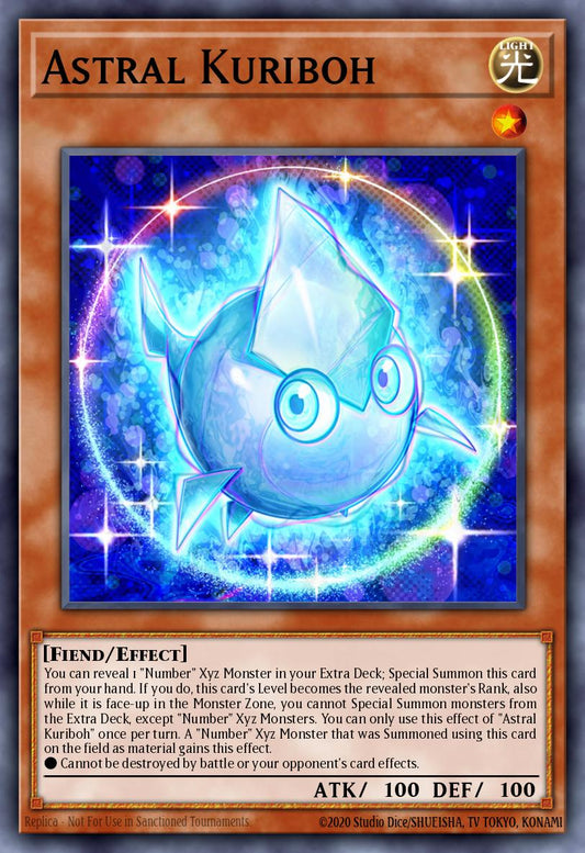 (040) YuGiOh TCG RA04: Quarter Century Stampede Single: Astral Kuriboh (V.1 - Super Rare)  Super Rare