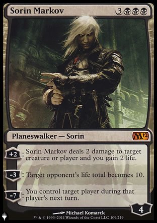 (109) Magic The Gathering The List Single: Sorin Markov  Mythic