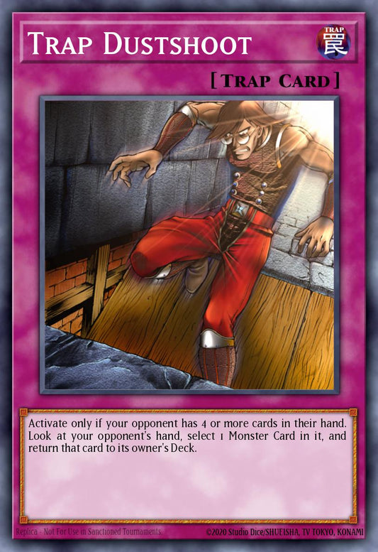 (246) YuGiOh TCG DB2: Dark Beginning 2 Single: Trap Dustshoot  Common