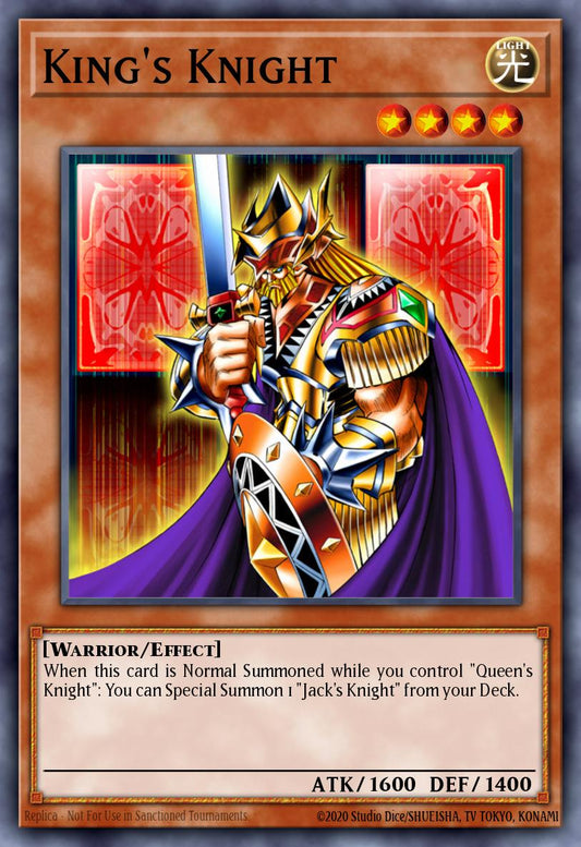 (017) YuGiOh TCG LCYW: Legendary Collection 3: Mega Pack Single: King's Knight  Ultra Rare