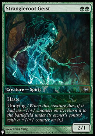 (127) Magic The Gathering The List Single: Strangleroot Geist  Uncommon