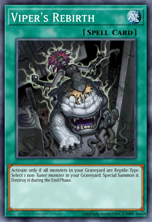 (049) YuGiOh TCG ABPF: Absolute Powerforce Single: Viper's Rebirth  Common
