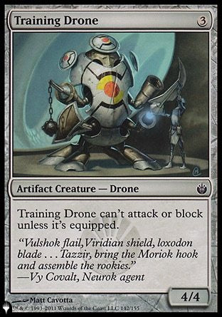 (142) Magic The Gathering The List Single: Training Drone  Common
