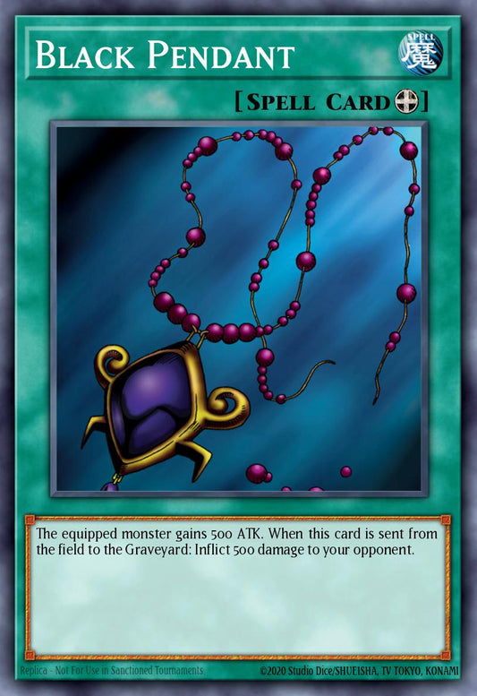 (123) YuGiOh TCG LCJW: Legendary Collection 4: Mega Pack Single: Black Pendant  Common