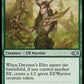 (651) Magic The Gathering Jumpstart 2022 Single: Dwynen's Elite  Uncommon