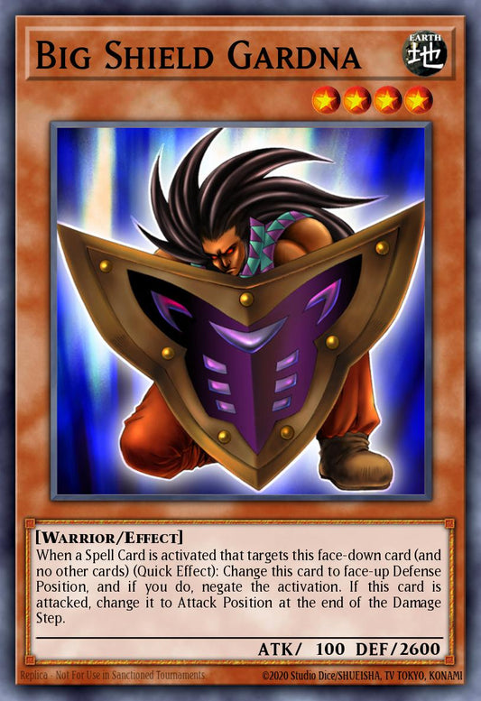 (032) YuGiOh TCG LCYW: Legendary Collection 3: Mega Pack Single: Big Shield Gardna  Secret Rare