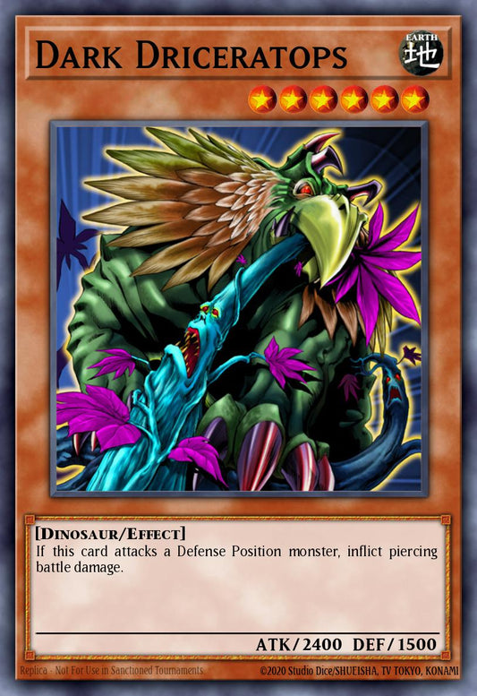 (150) YuGiOh TCG LCJW: Legendary Collection 4: Mega Pack Single: Dark Driceratops  Common