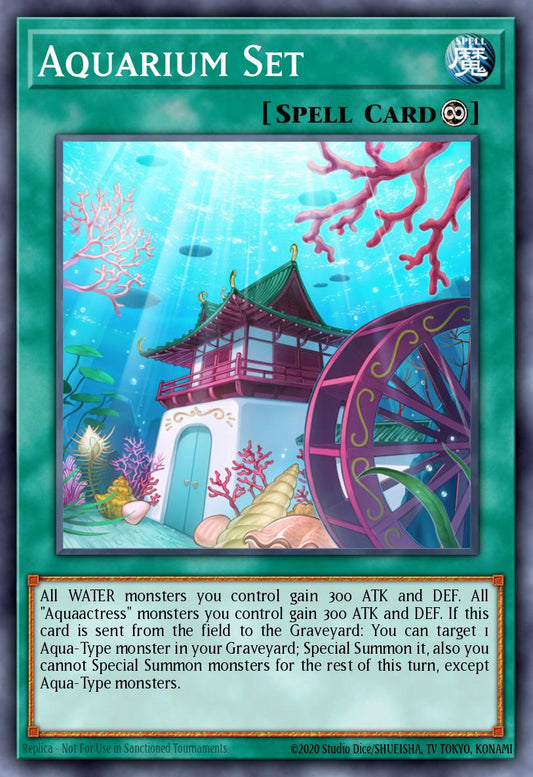 (094) YuGiOh TCG DLCS: Dragons of Legend: The Complete Series Single: Aquarium Set  Common