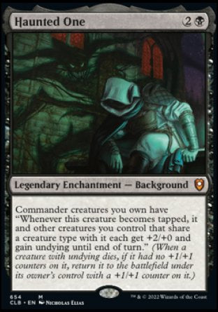 (654) Magic The Gathering Commander Legends: Battle for Baldur's Gate: Extras Single: Haunted One (V.1) Holo Mythic