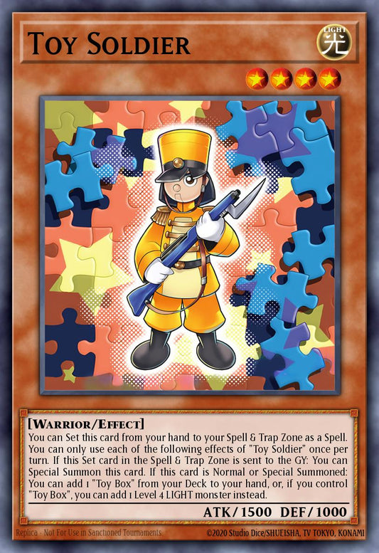 (021) YuGiOh TCG BLTR: Battles of Legend: Terminal Revenge Single: Toy Soldier  Ultra Rare