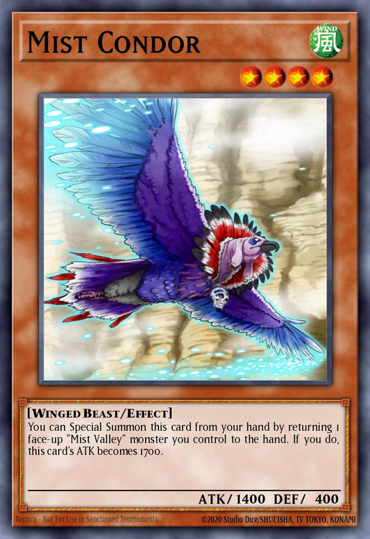 (028) YuGiOh TCG OP18: OTS Tournament Pack 18 Single: Mist Condor  Common