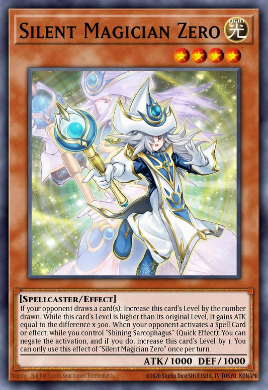 (SP1) YuGiOh TCG LEDE: Legacy of Destruction Single: Silent Magician Zero (V.3 - Ultra Rare)  Ultra Rare