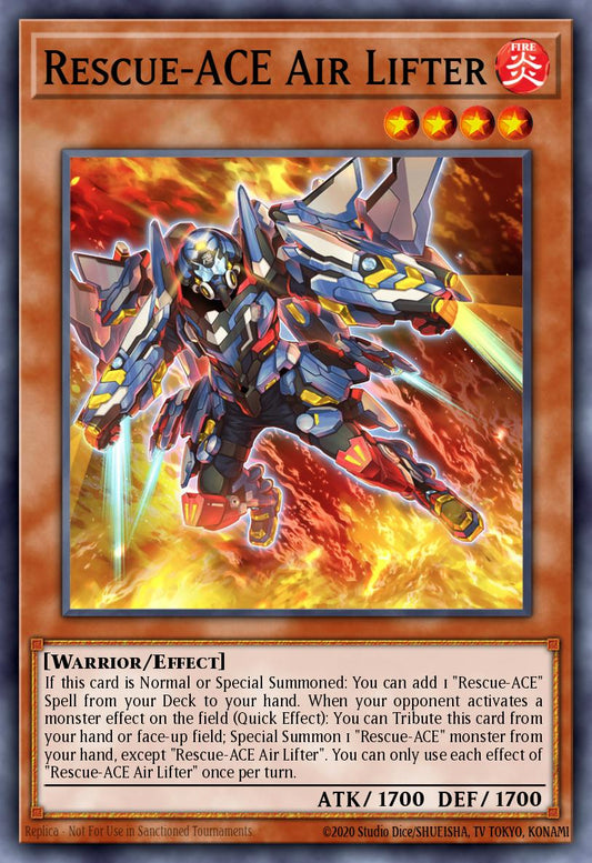 (278) YuGiOh TCG MP24: 25th Anniversary Tin: Dueling Mirrors Single: Rescue-ACE Air Lifter  Ultra Rare