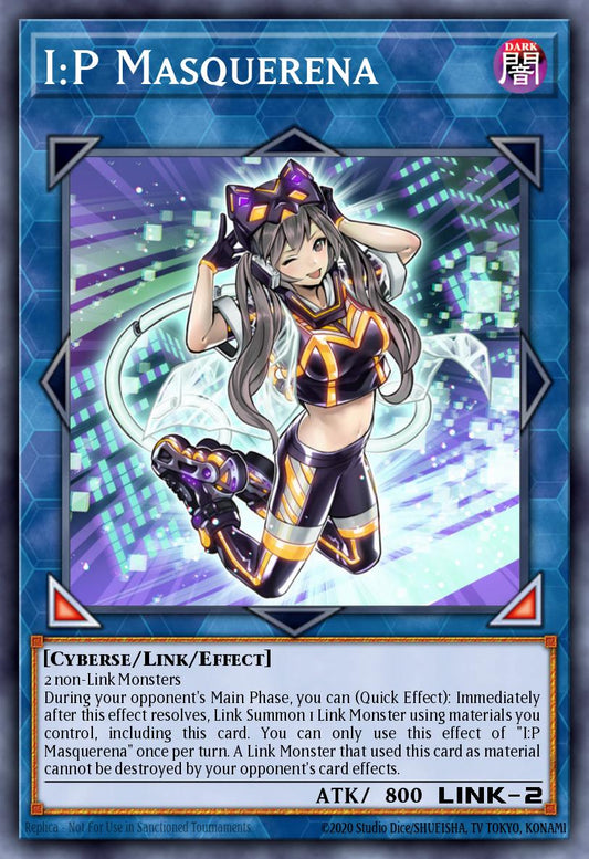 (178) YuGiOh TCG MP20: 2020 Tin of Lost Memories Mega Pack Single: I:P Masquerena  Secret Rare