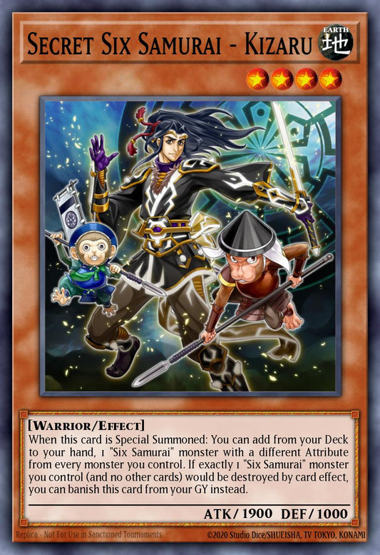 (017) YuGiOh TCG RA03: Quarter Century Bonanza Single: Secret Six Samurai - Kizaru (V.2 - Ultra Rare)  Ultra Rare