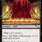 (082) Magic The Gathering The List Single: Wall of Blood  Uncommon