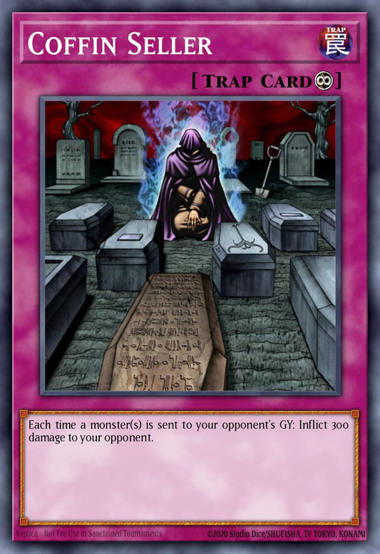 (132) YuGiOh TCG LCJW: Legendary Collection 4: Mega Pack Single: Coffin Seller  Common