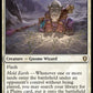 (658) Magic The Gathering Commander Legends: Battle for Baldur's Gate: Extras Single: Deep Gnome Terramancer (V.1)  Rare