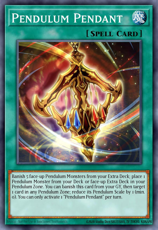 (358) YuGiOh TCG MP24: 25th Anniversary Tin: Dueling Mirrors Single: Pendulum Pendant  Common