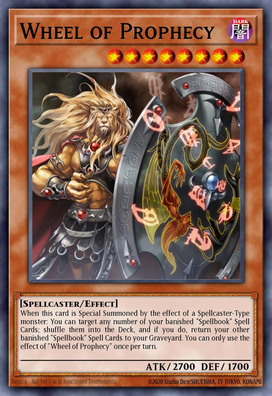 (017) YuGiOh TCG MP14: 2014 Mega-Tins Mega-Pack Single: Wheel of Prophecy  Rare