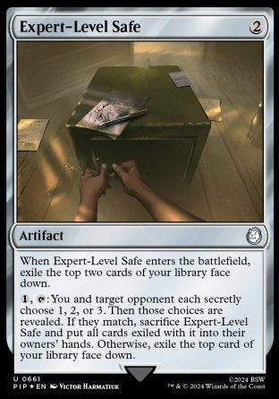 (661) Magic The Gathering Universes Beyond: Fallout: Extras Single: Expert-Level Safe  Uncommon