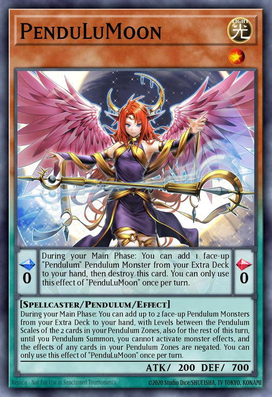 (342) YuGiOh TCG MP24: 25th Anniversary Tin: Dueling Mirrors Single: PenduLuMoon  Common