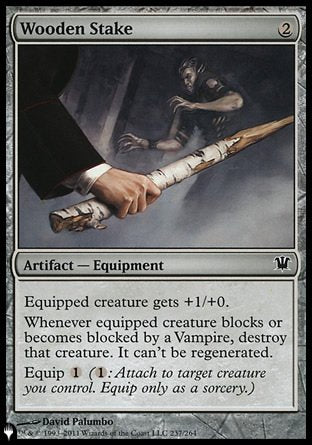 (237) Magic The Gathering The List Single: Wooden Stake  Common