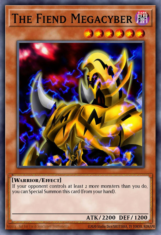 (029) YuGiOh TCG LCJW: Legendary Collection 4: Mega Pack Single: The Fiend Megacyber  Common