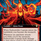 (664/361) Magic The Gathering Commander Legends: Extras Single: Emberwilde Captain Holo Rare