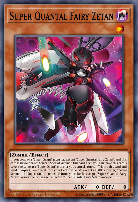 (DUAD024) YuGiOh TCG Duelist’s Advance Single: Super Quantal Fairy Zetan  Common