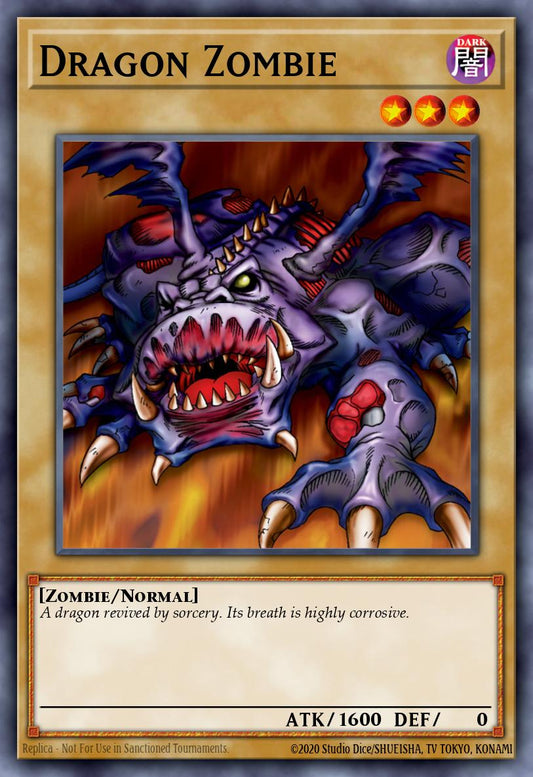 (183) YuGiOh TCG LCJW: Legendary Collection 4: Mega Pack Single: Dragon Zombie  Common