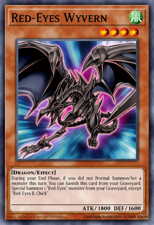 (049) YuGiOh TCG LCJW: Legendary Collection 4: Mega Pack Single: Red-Eyes Wyvern  Common