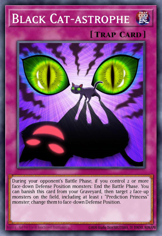 (088) YuGiOh TCG DLCS: Dragons of Legend: The Complete Series Single: Black Cat-astrophe  Common