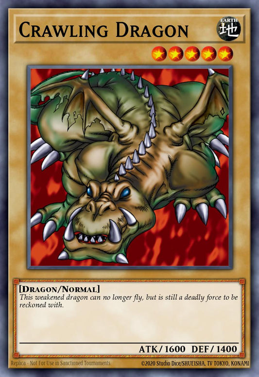 (012) YuGiOh TCG MRD: Metal Raiders Single: Crawling Dragon (V.1 - Common)  Common