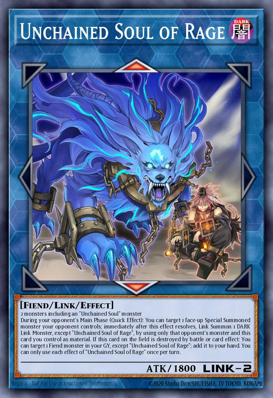 (041) YuGiOh TCG RA02: 25th Anniversary Rarity Collection II Single: Unchained Soul of Rage (V.5 - Quarter Century Secret Rare)  Quarter Century Secret Rare