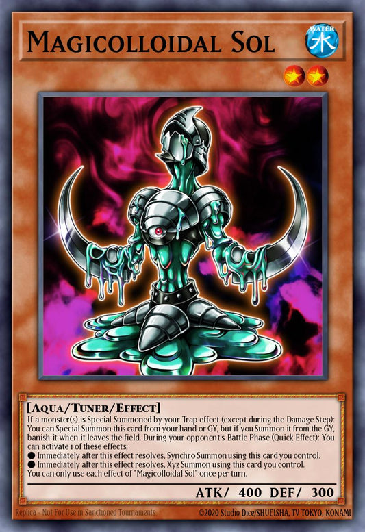 (081) YuGiOh TCG INFO: The Infinite Forbidden Single: Magicolloidal Sol  Super Rare