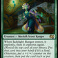 (676) Magic The Gathering Foundations Jumpstart Single: Jadelight Ranger  Rare
