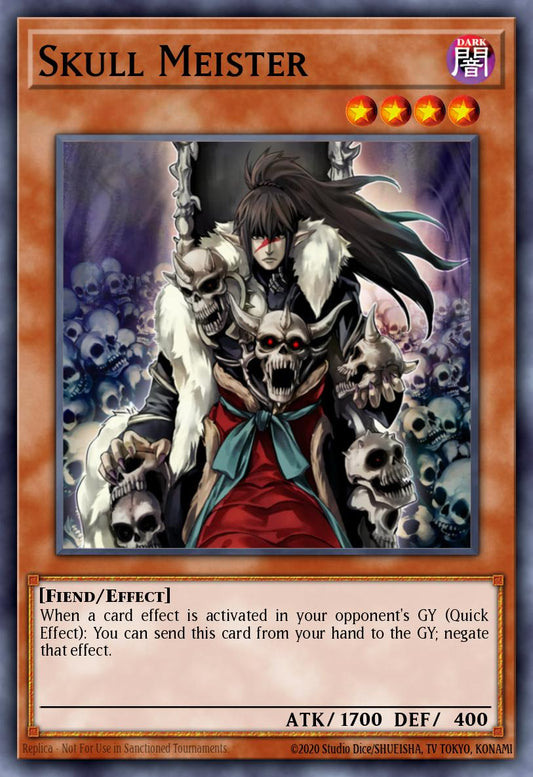 (043) YuGiOh TCG ANGU: Ancient Guardians Single: Skull Meister (V.1 - Rare)  Rare