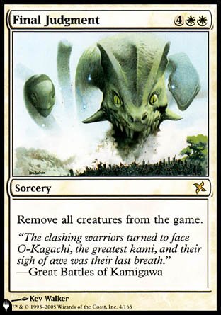 (004) Magic The Gathering The List Single: Final Judgment  Rare