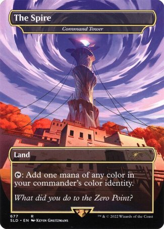 (677) Magic The Gathering Secret Lair Drop Series Single: Command Tower (V.1)  Rare