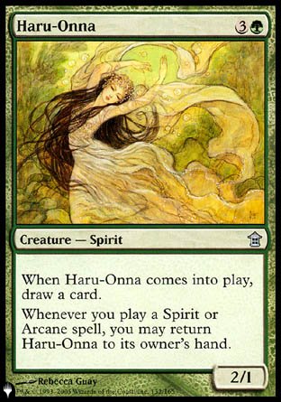 (132) Magic The Gathering The List Single: Haru-Onna  Uncommon