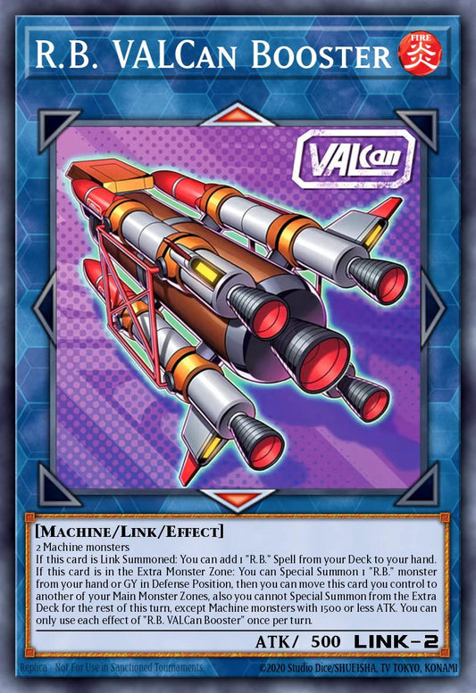 (DUAD093) YuGiOh TCG Duelist’s Advance Single: R.B. VALCan Booster (V.2 - Starlight Rare)  Starlight Rare