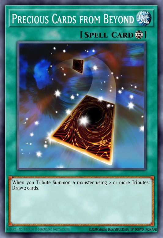 (EN038) YuGiOh TCG DCR: Dark Crisis Single: Precious Cards From Beyond (V.2 - Common)  Common