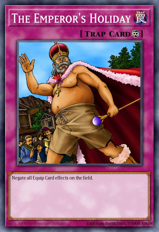 (020) YuGiOh TCG DB2: Dark Beginning 2 Single: The Emperor's Holiday  Common