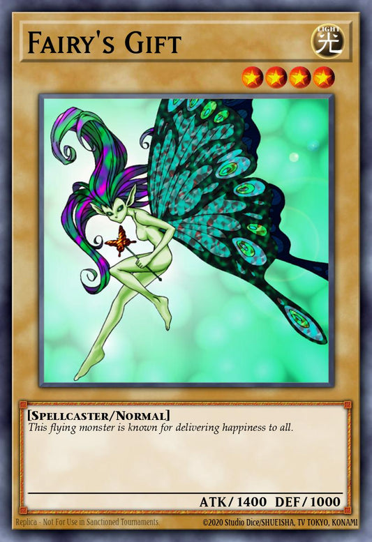 (227) YuGiOh TCG LCYW: Legendary Collection 3: Mega Pack Single: Fairy's Gift  Super Rare